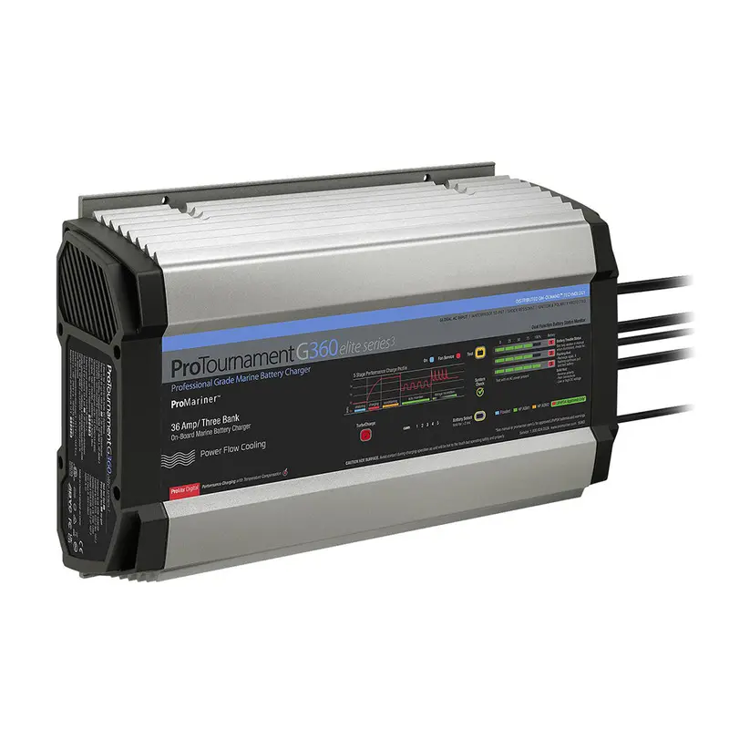 Promariner Protournament Elite 360 – 3-Bank 12V Battery Charger W/ Global & Czone Support (55363) 1