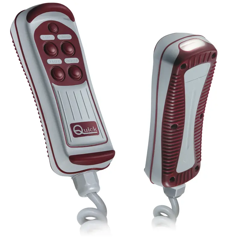 Quick Hrc1004L 4-Button Led-Illuminated Remote Control For Marine Systems 1