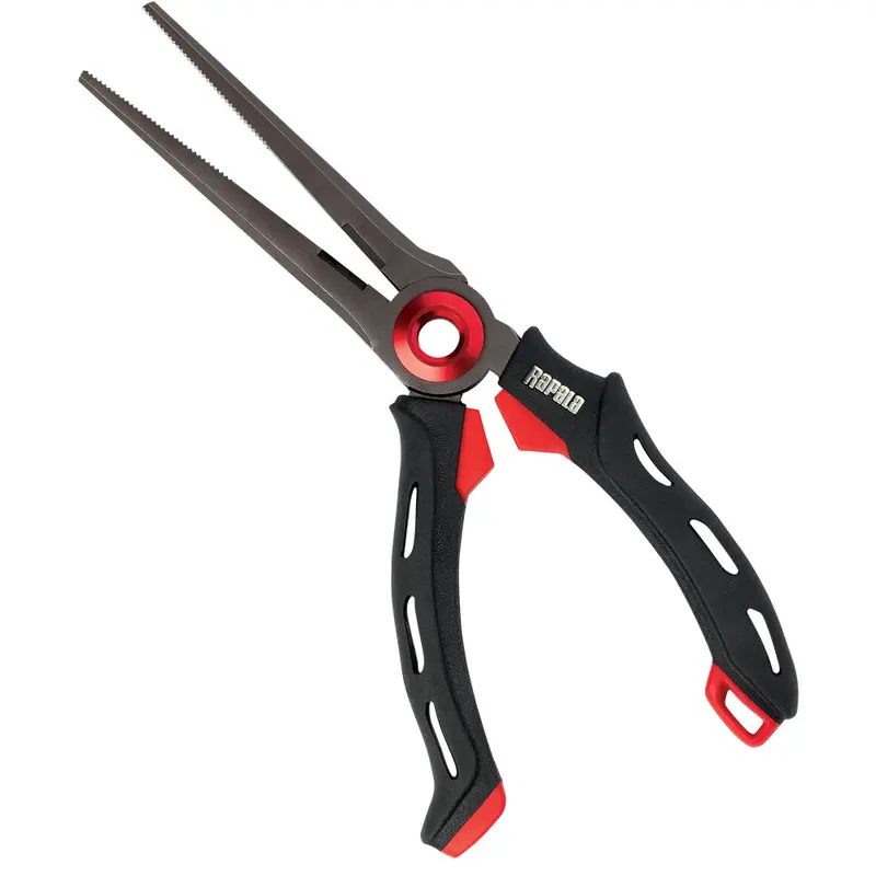 Rapala 8-Inch Magnetic Spring Pliers – Heavy-Duty Fishing Tool 1