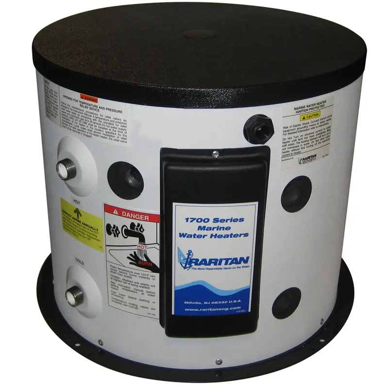 Raritan 12-Gallon Marine Water Heater – 120V Ac, Equipped With Heat Exchanger [171211] 1