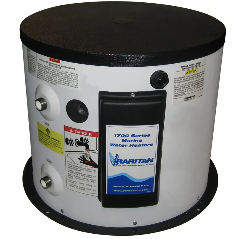 Raritan 12-Gallon Marine Water Heater – 120V Ac, Standard Model (No Heat Exchanger) [171201] 1