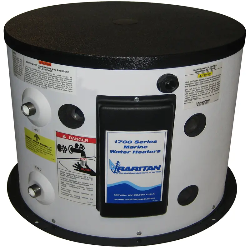 Raritan 20-Gallon Marine Water Heater – 120V Ac, Heat Exchanger Included [172011] 1