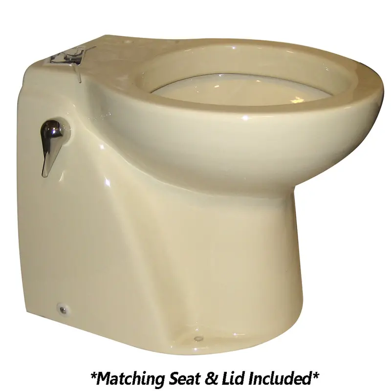 Raritan Atlantes Freedom Vortex-Vac Toilet – Bone Finish, Remote Intake Pump, Smart Control, 12V 1