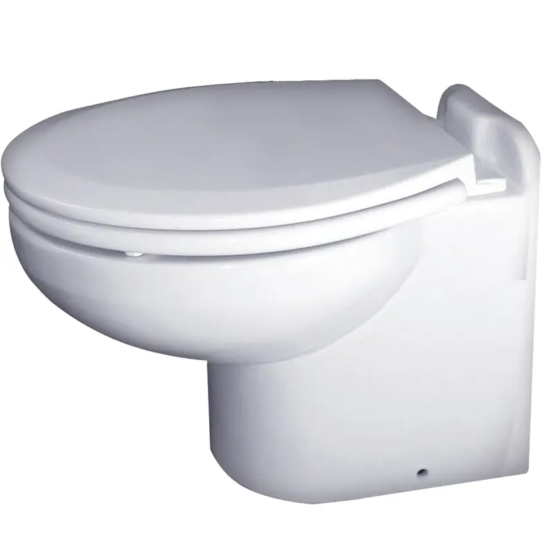 Raritan Marine Elegance Smart Toilet – Freshwater Solenoid Model – 12V White Household-Style Unit 1