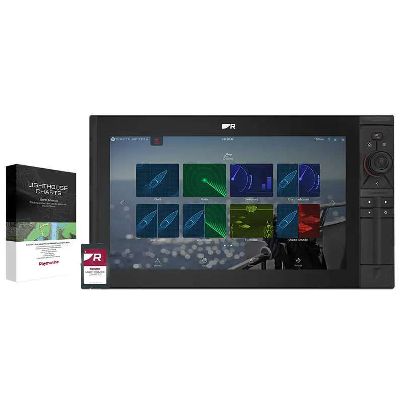 Raymarine Axiom 2 Pro 16 S – 15.6-Inch Chartplotter & Fishfinder With Preloaded Lighthouse Na Charts (No Transducer) (E70657-00-102) 1