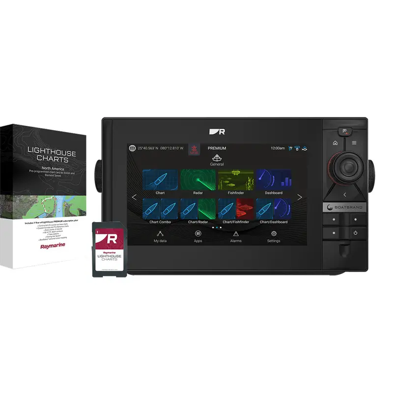 Raymarine Axiom 2 Pro 9 Rvm – 9-Inch Chartplotter & Fishfinder With Realvision Max Support And Lighthouse Na Charts (No Transducer) (E70654-00-102) 1