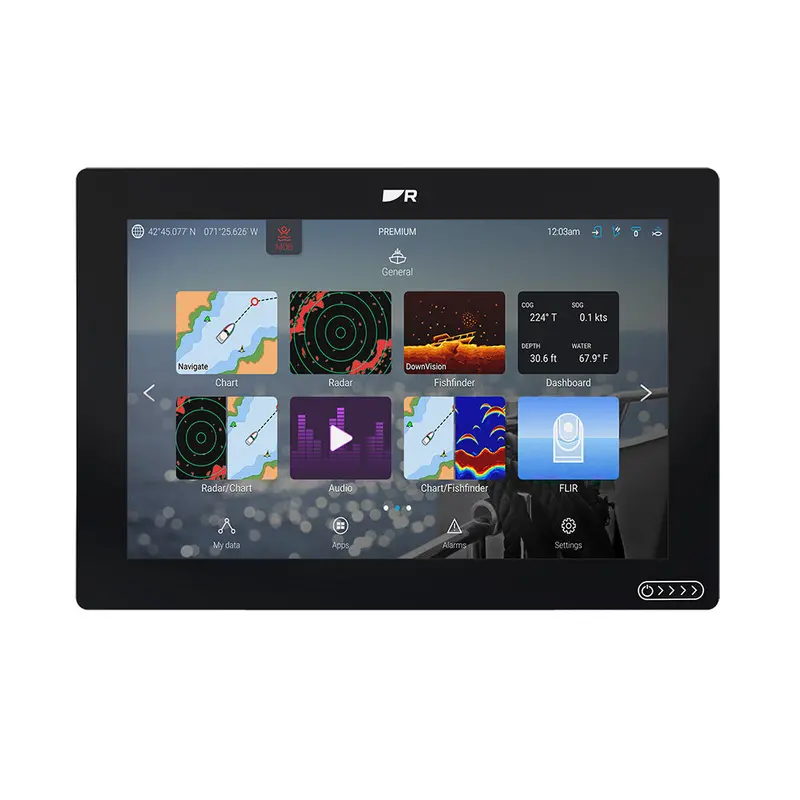 Raymarine Axiom 2 Rv 12-Inch Chartplotter & Fishfinder With Realvision 3D Sonar – No Transducer 1