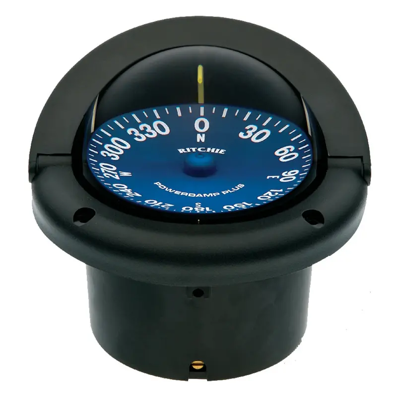 Ritchie Ss-1002 Black Flush-Mount Supersport Compass 1