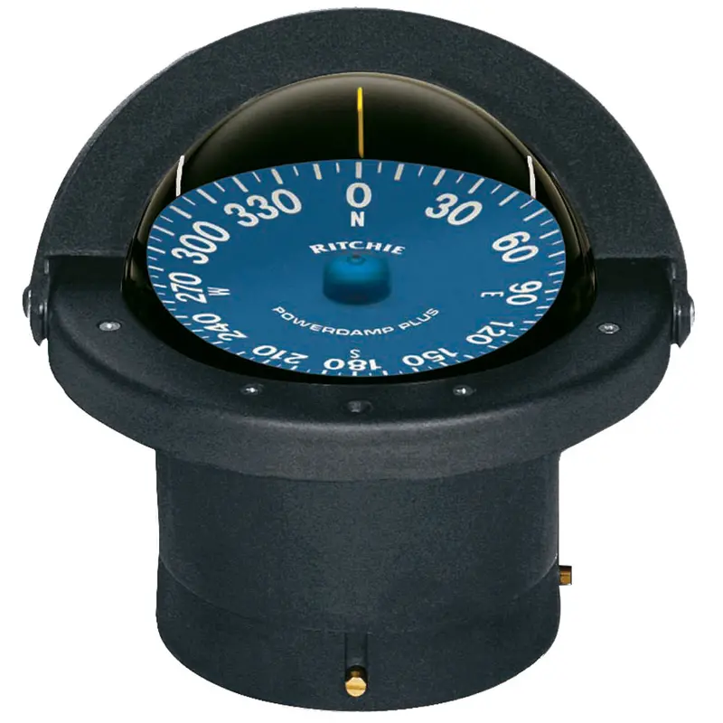 Ritchie Ss-2000 Black Flush-Mount Supersport Compass 1