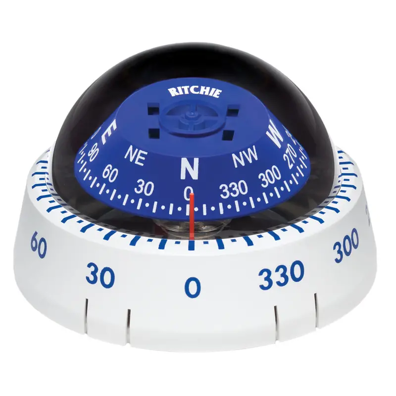 Ritchie Xp-99W Kayaker Surface-Mount Compass – White Dial, Lightweight Navigation Aid 1