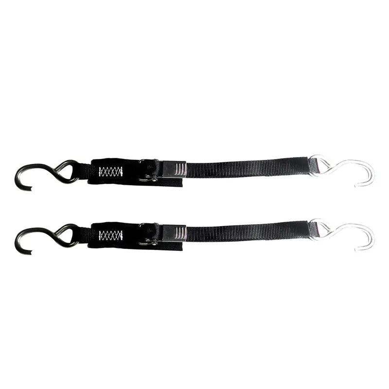 Rod Saver 1-Inch Stainless Steel Quick-Release Transom Tie-Down – 6 Inches (Pair) 1