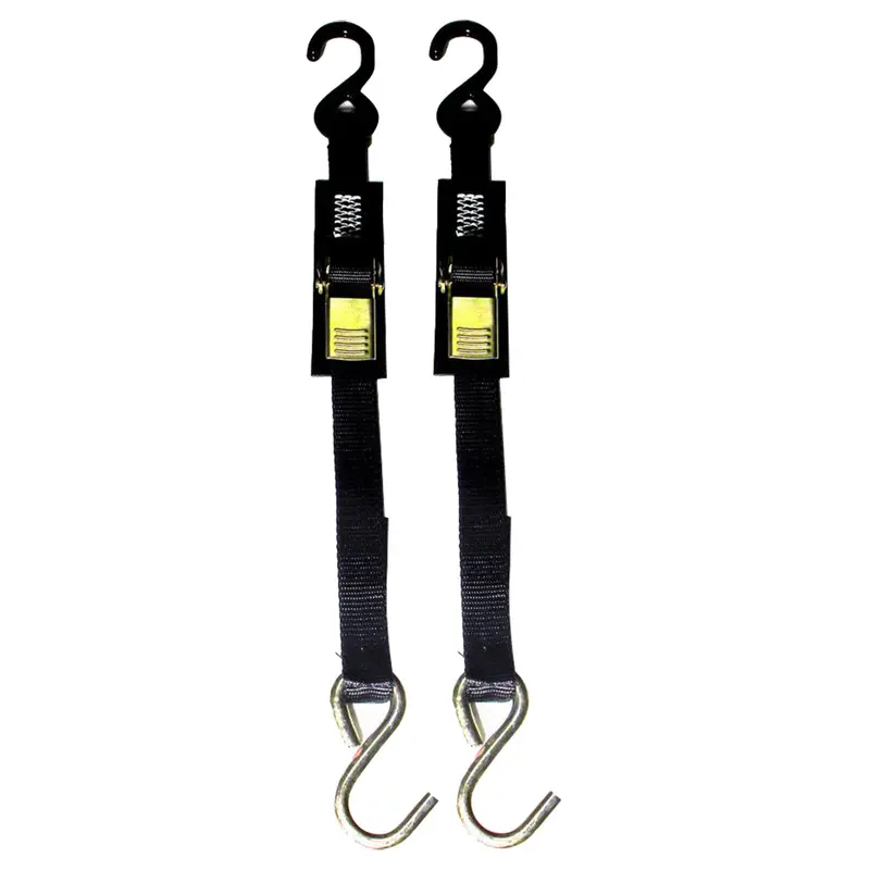 Rod Saver Quick-Release 1-Inch X 2-Foot Trailer Tie-Down Set – Dual Unit [1Qrtd2] 1