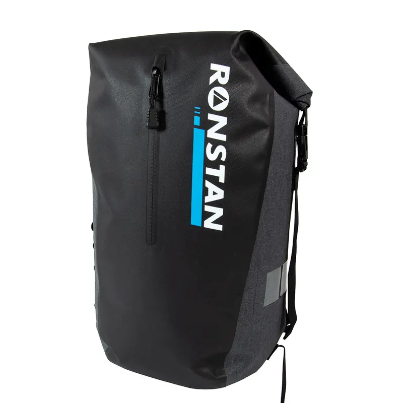 Ronstan Dry Roll Top Waterproof Dry Bag – 30L Capacity, Black/Grey [Rf4013] 1