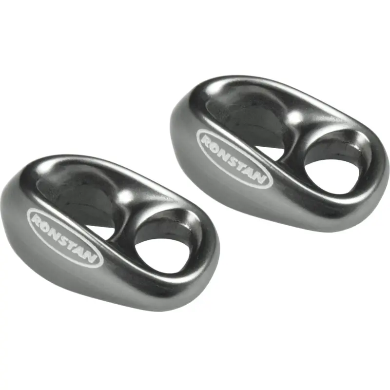 Ronstan Grey Dual Shock Absorbers – Set Of Two For 3/16" Line & 1/4" Webbing [Rf8080Gry-2] 1