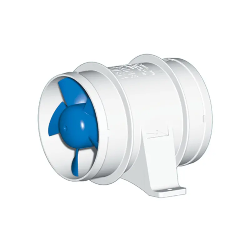 Rule 4-Inch In-Line Ventilation Blower – 240 Cfm Marine Fan 1