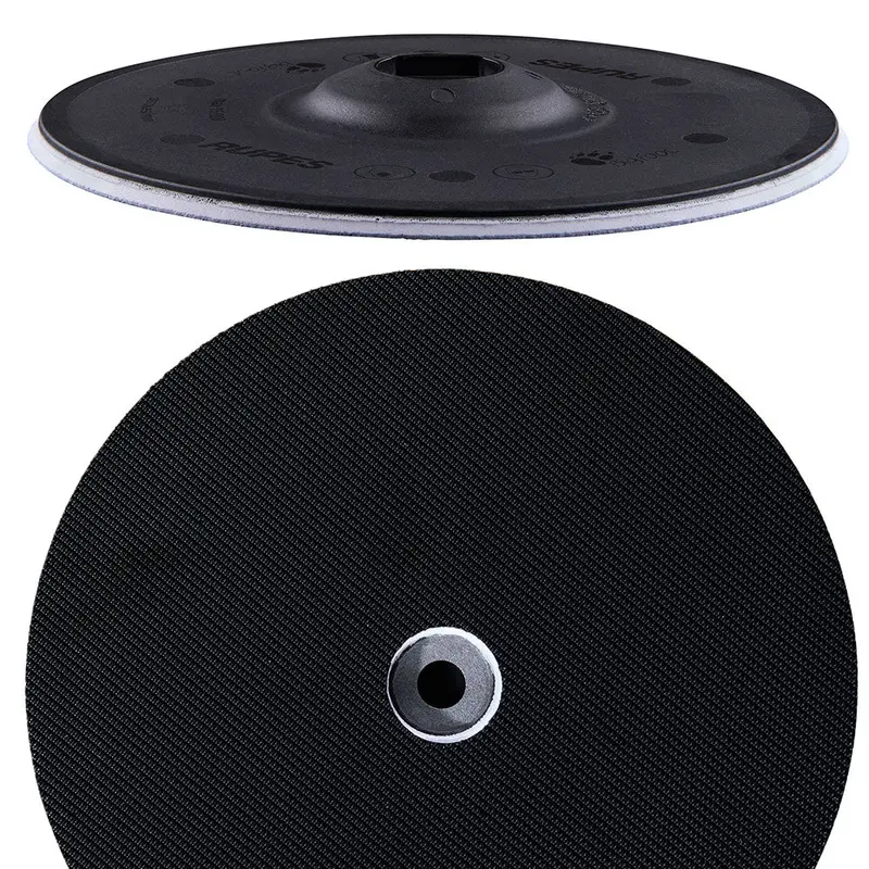 Rupes 981.720/C Precisionpro Backing Plate – 150Mm (6") Velcro-Mount, M8 Bolt, Includes Shroud Lubricant 1