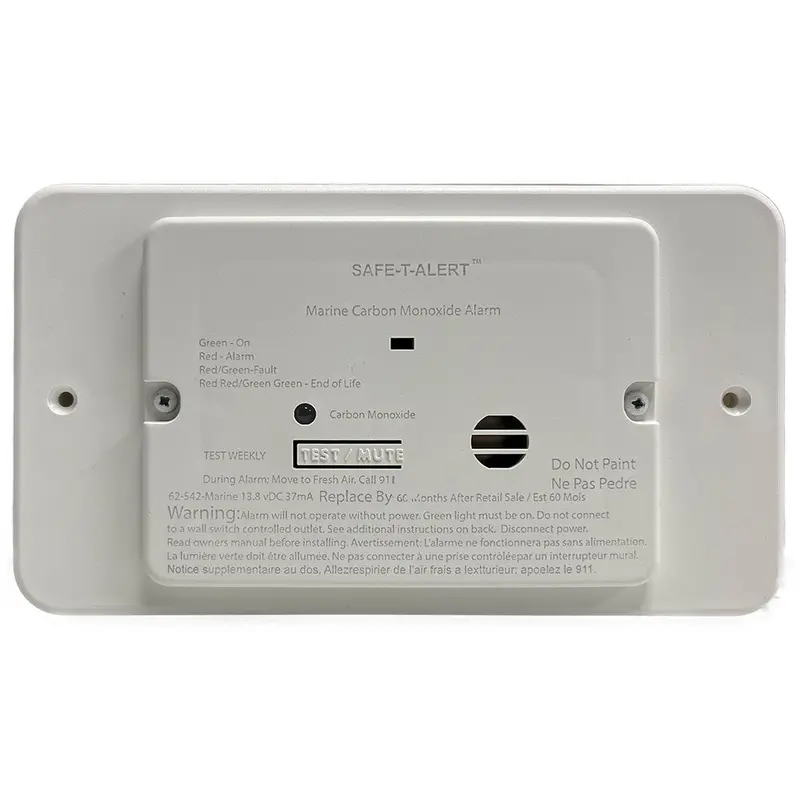 Safe-T-Alert 62-Series Rv Carbon Monoxide Detector – 12V Flush Mount 1