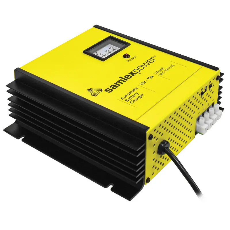 Samlex Sec-1215Ul 12V 15A 3-Bank Smart Battery Charger 1