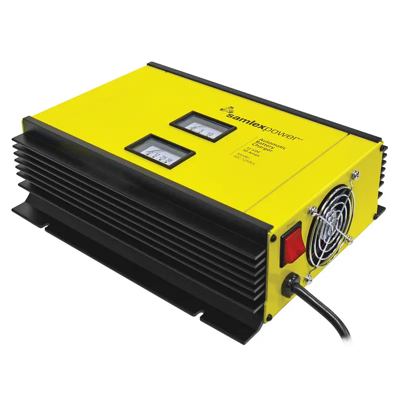Samlex Sec-1250Ul 12V 50A 2-Bank Smart Battery Charger With Temperature Sensor 1