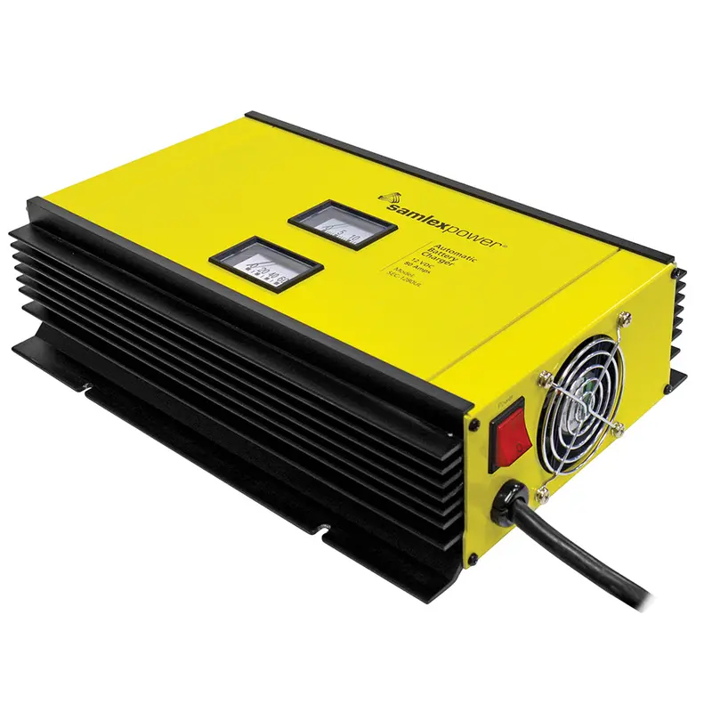 Samlex Sec-1280Ul 12V 80A 2-Bank Smart Battery Charger With Temperature Sensor 1
