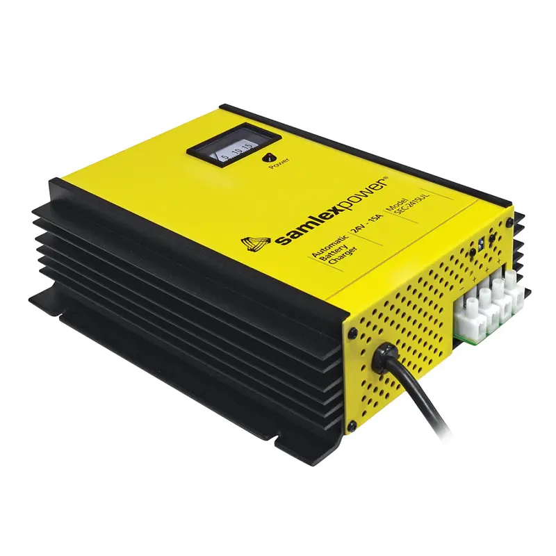 Samlex Sec-2415Ul 24V 15A 3-Bank Smart Battery Charger 1