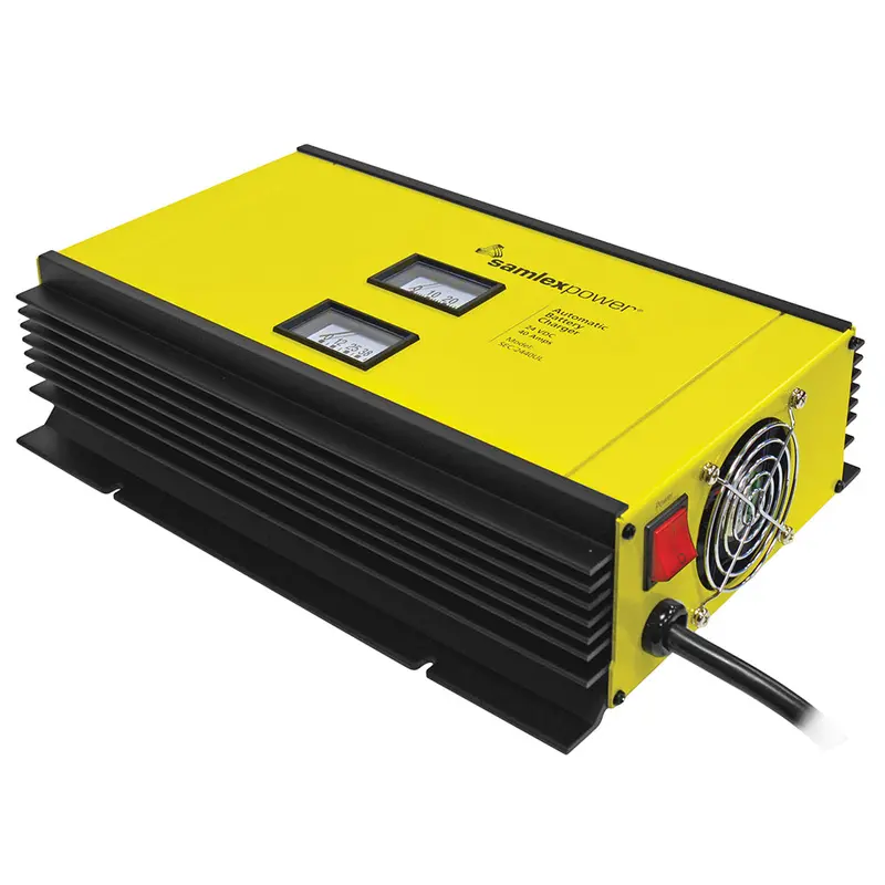 Samlex Sec-2440Ul 24V 40A 2-Bank Smart Battery Charger With Temperature Sensor 1