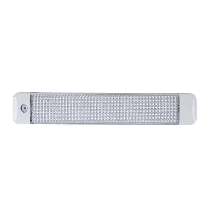 Scandvik 10-Inch Cabin Light With Integrated Switch – Dual-Tone White & Blue Accent 1