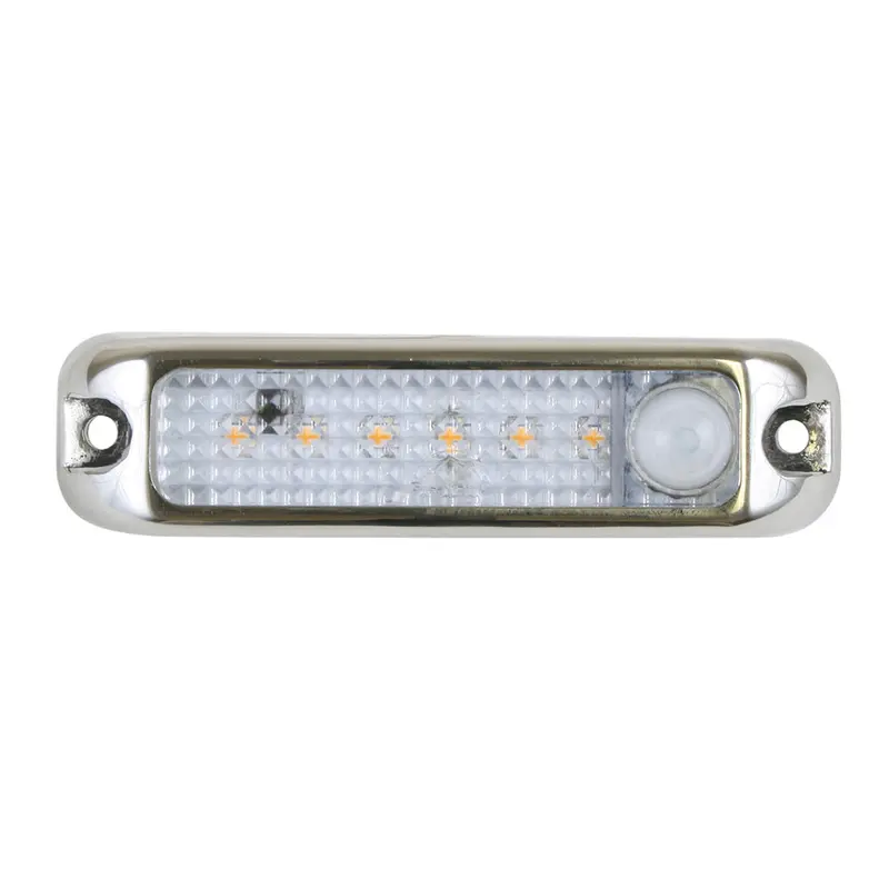 Scandvik 4-Inch Stainless Steel Locker Light With Motion Sensor – 10–30V Dc 1