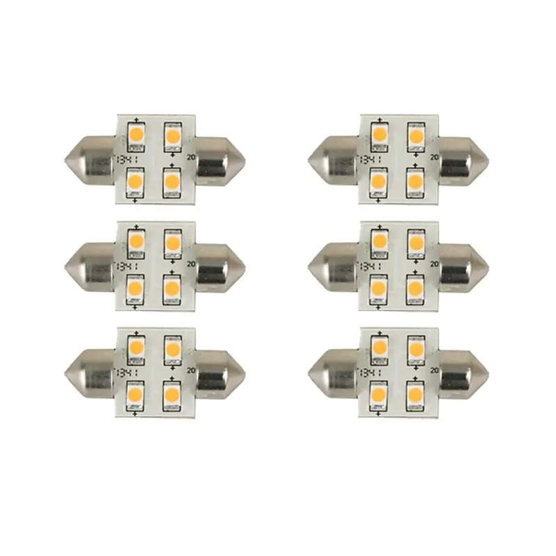 Scandvik 41161 Cool White Led Bulb — 6-Pack Marine-Grade [41161] 1