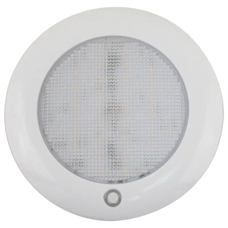 Scandvik 5-Inch Slim Dome Light – Warm White And Blue Dual-Color, 10–30V Dc [41461P] 1