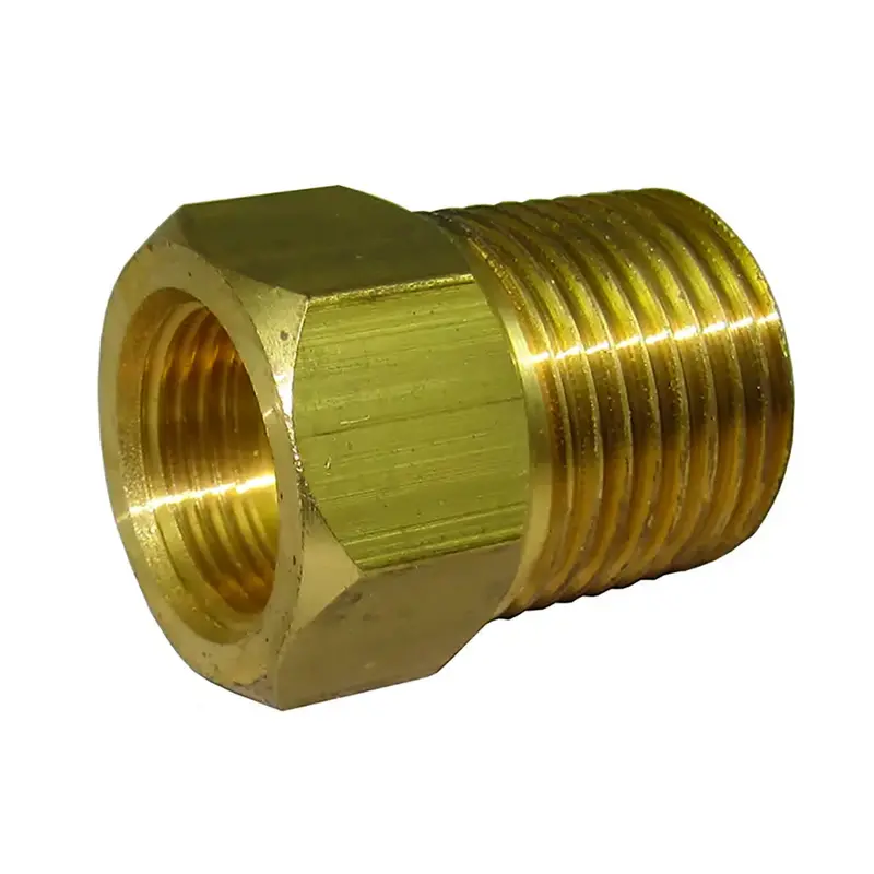 Scandvik Brass Adaptor: 3/8" Bsp To 1/2" Npt Thread Converter 1