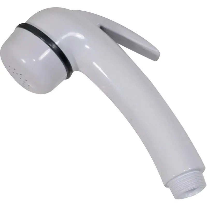 Scandvik Euro-Style Straight Shower Handle – 14004P Model In White Finish [14004P] 1