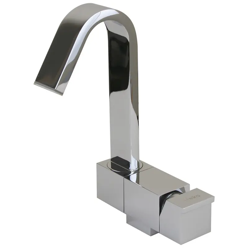 Scandvik Geometric Fold-Down Mixer Faucet – 7.75-Inch Profile, Modern Style 1