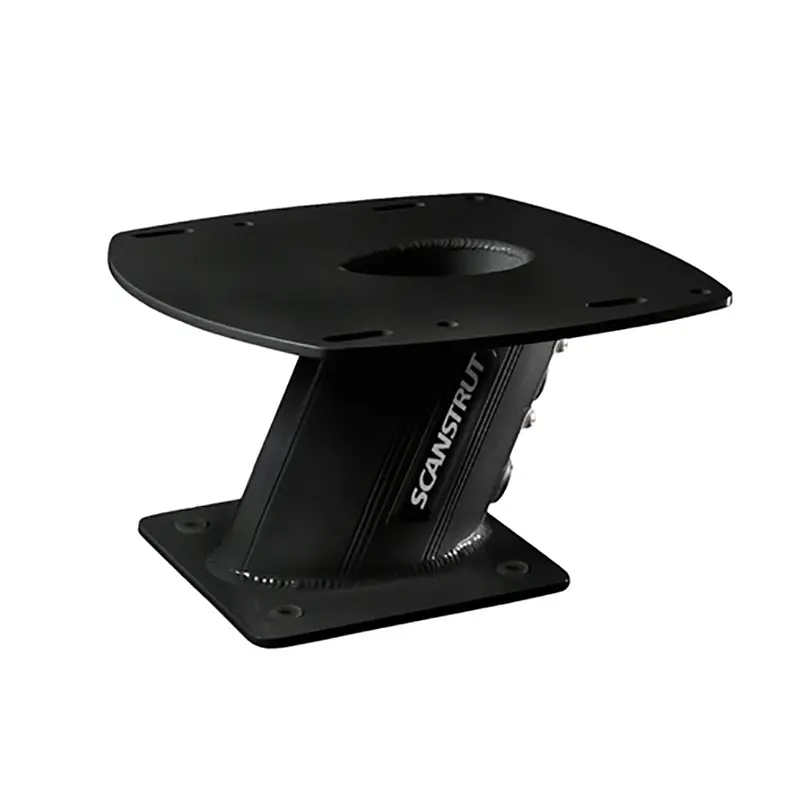 Scanstrut Apt-150-01-Blk Aluminum Powertower Radar Mount — 6-Inch Aft-Leaning Configuration [Apt-150-01-Blk] 1