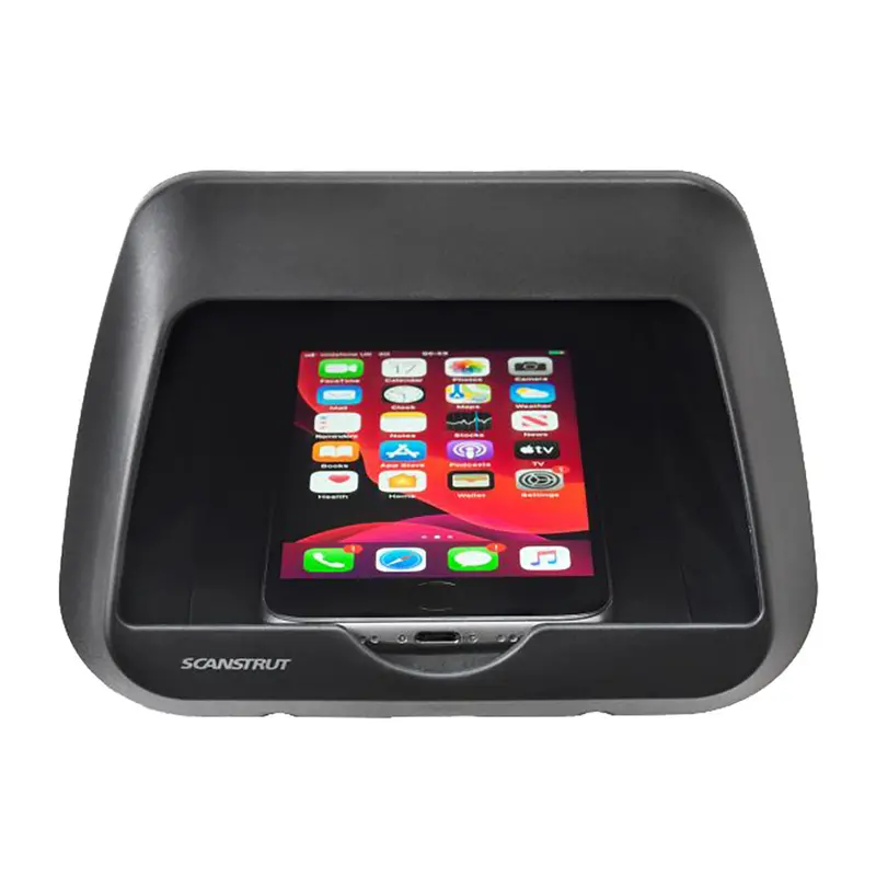 Scanstrut Nest-Series Waterproof 15W 3-Coil Wireless Charging Mount For 12V/24V Boats [Sc-Cw-6Gt] 1