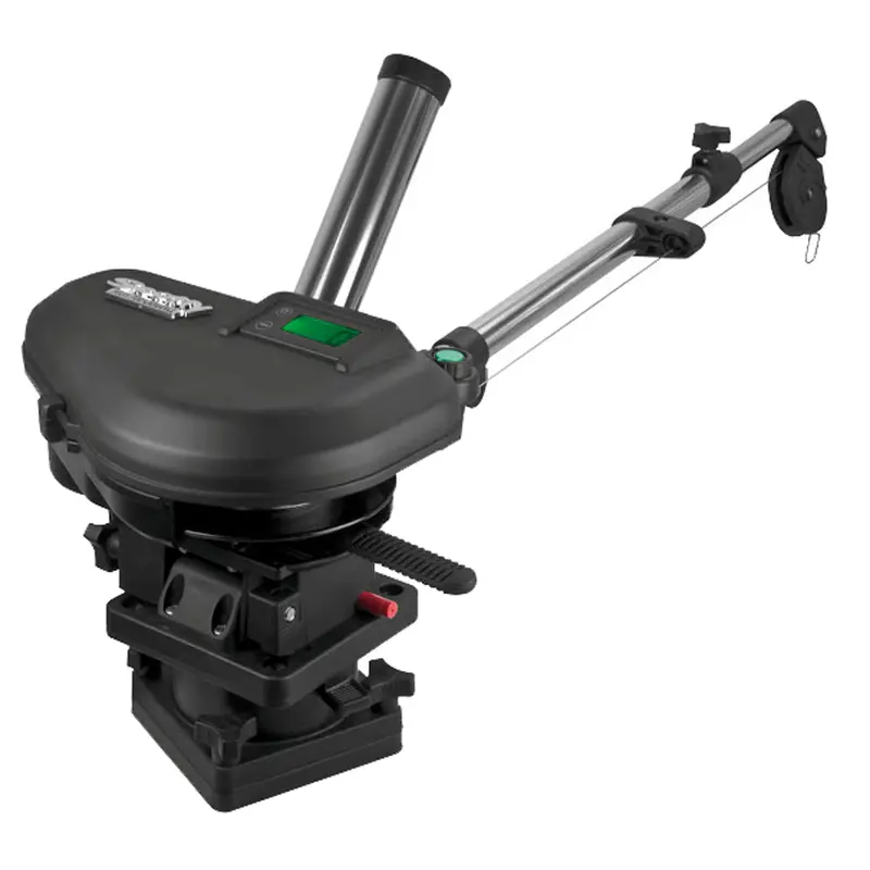 Scotty 2106 Hp Depthpower Electric Downrigger With 60-Inch Stainless Steel Telescoping Boom And Single Rod Holder 1