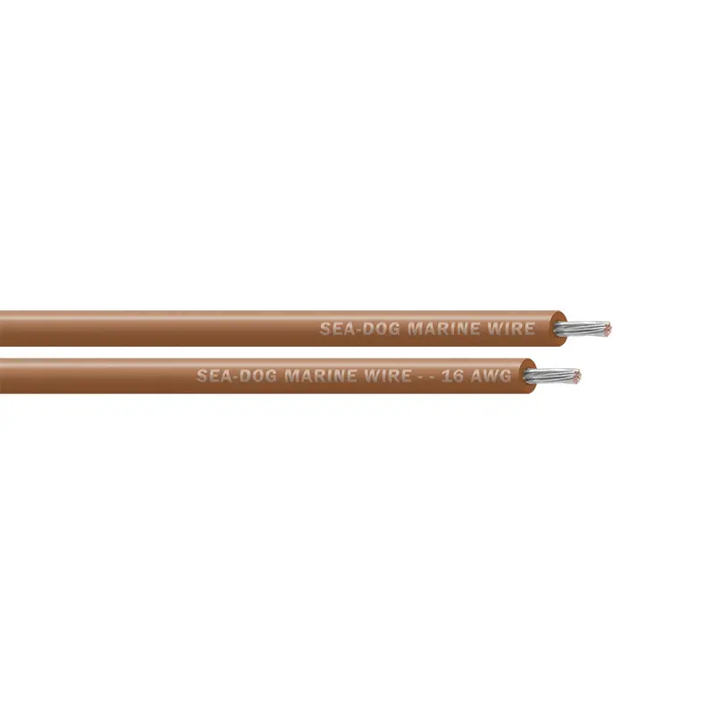 Sea-Dog 16 Awg Tan Marine Primary Wire – 500-Foot Spool 1
