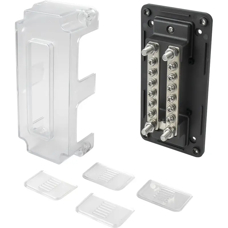 Sea-Dog Dual Bus Bar With Protective Cover – 12-Terminal Configuration – 426693-3 1