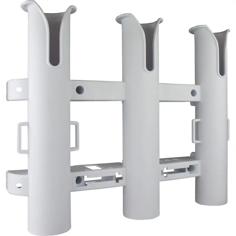 Sea-Dog Triple Threat White 3-Pole Rod Holder (Model 325032-1) 1