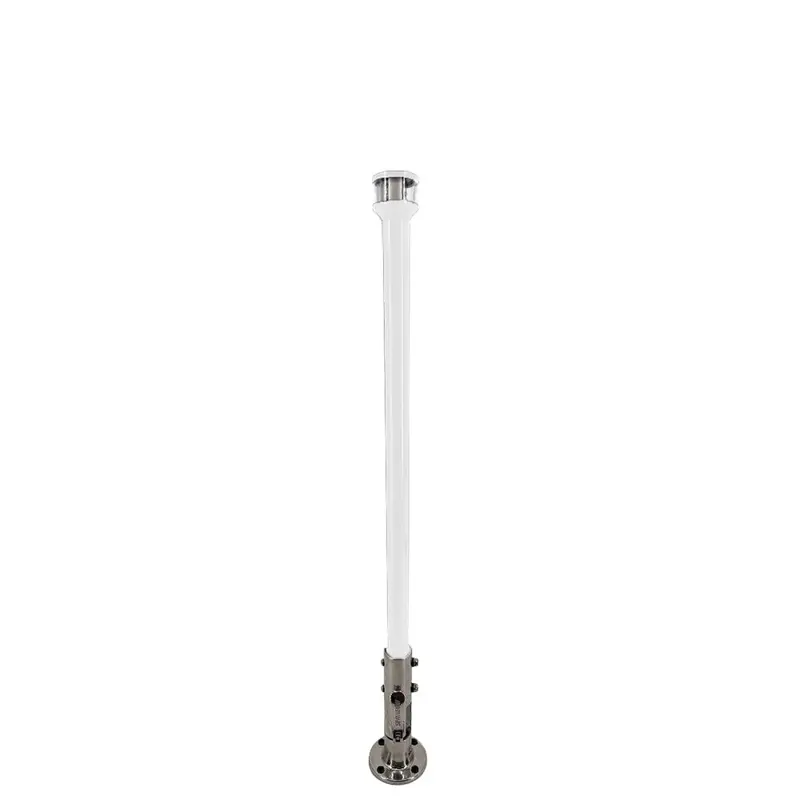 Seaview 12-Inch Manual Folding Navigation Light Post – 316 Stainless Steel Base, White Led Masthead Light [Svmhb112Ledssw] 1