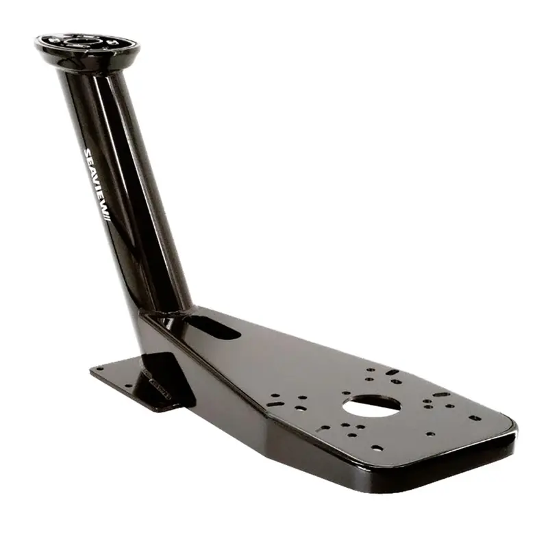Seaview 23.75-Inch Dual Radar Mount – Pre-Drilled For Open-Array Radars Up To 4.5 Ft (Black, Top Plate Required) [Pmadm2M2Blk] 1