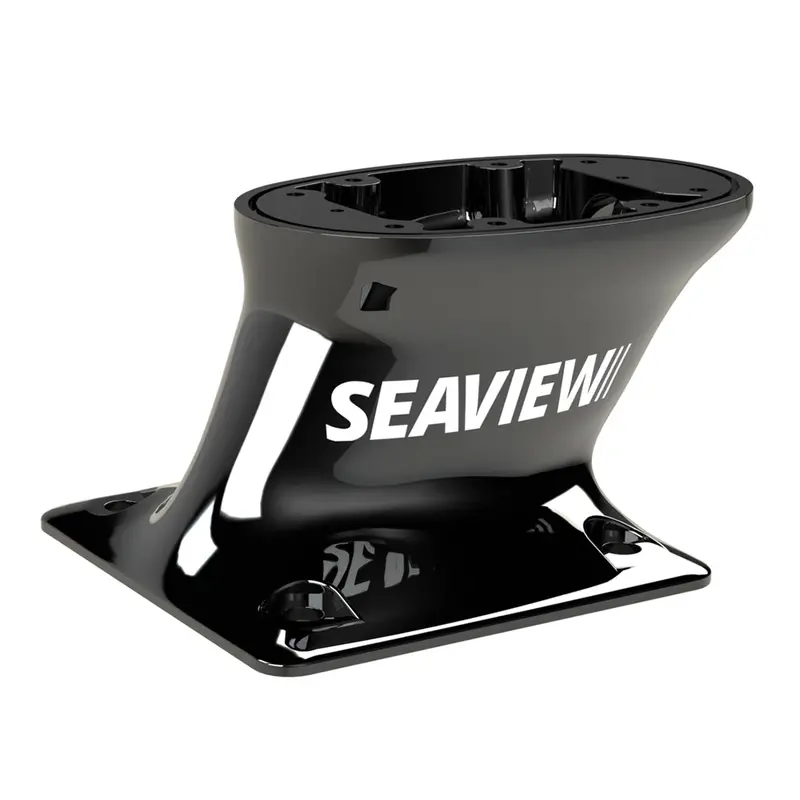 Seaview 5-Inch Aft-Raked Modular Mount With 7X7 Base – Requires Top Plate (Pma57M1Blk) 1
