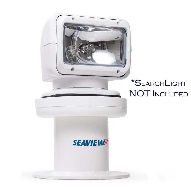 Seaview 6.38-Inch Vertical Mount For Searchlights & Thermal Cameras – 8" Round Base Plate 1