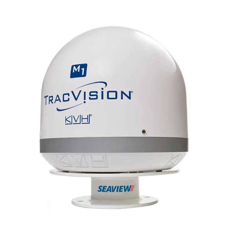 Seaview Low-Profile 3-Inch Satdome Mount For Kvh, Intellian & Raymarine Antennas [Ama-Gxf] 1