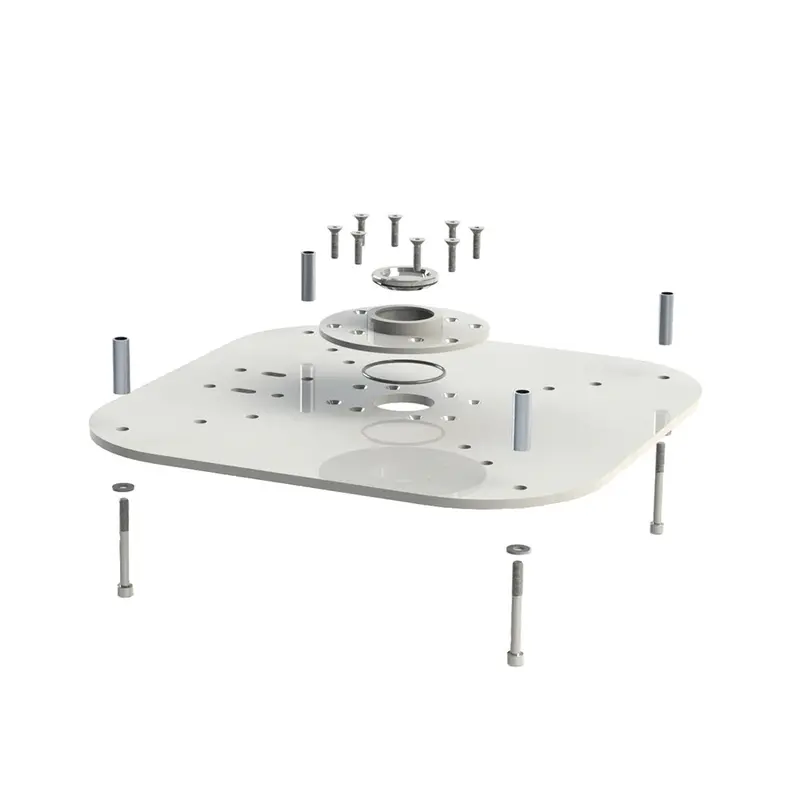 Seaview Modular Top Plate Adapter For Kymeta U8 Peregrine Satellite Terminal 1