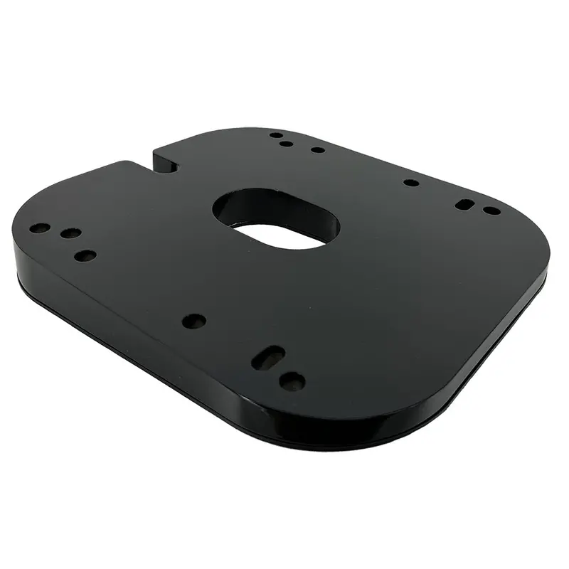 Seaview Rw42Blk 4° Radar Wedge Mount – Fits 18–24" Closed-Dome Radars, Black 1