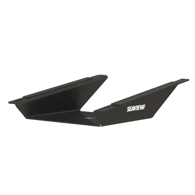 Seaview Svslwbblk Aluminum 8-Degree Wedge Mount For Starlink Flat High-Performance Antenna (Black) 1