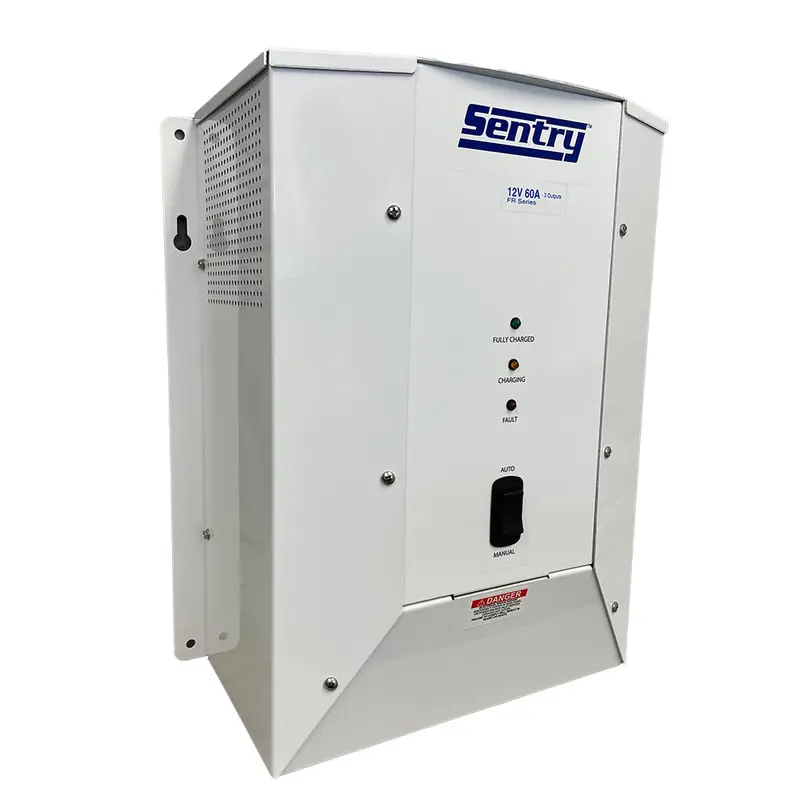 Sentry Sfr1260/3X 12V 60A 3-Bank Marine Battery Charger With Dual 115V/230V Input 1