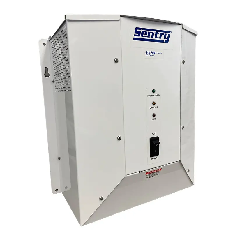Sentry Sfr2460/3X 24V 60A 3-Bank Marine Battery Charger – Dual Voltage Input (115/230V) 1