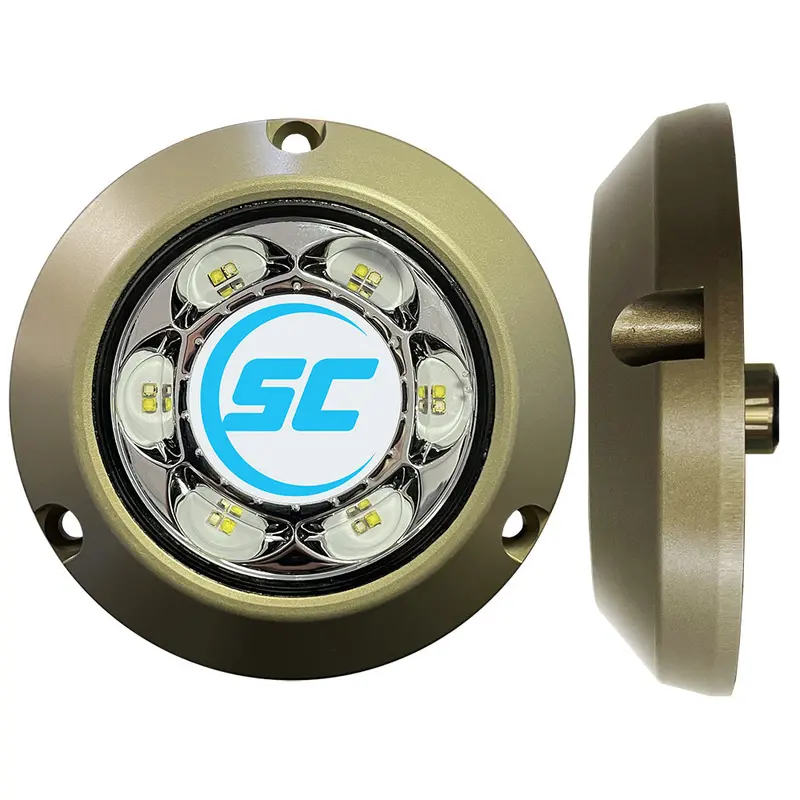 Shadow-Caster Sc3 Underwater Led Light – Light Blue/White Spectrum, Aluminum Housing 1